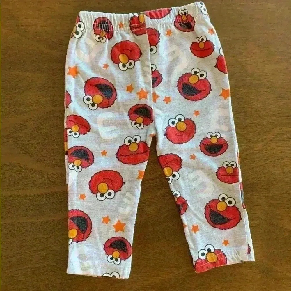 Sesame Street ELMO‎ Boys Newborn 3-Piece Set, 0-3M Pants, Shirt